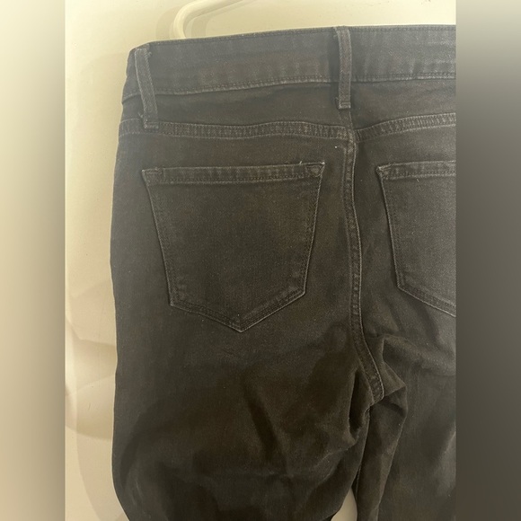 Old Navy High-Rise Wow Straight Black Jeans - Women’s Size 4 - Picture 6 of 10